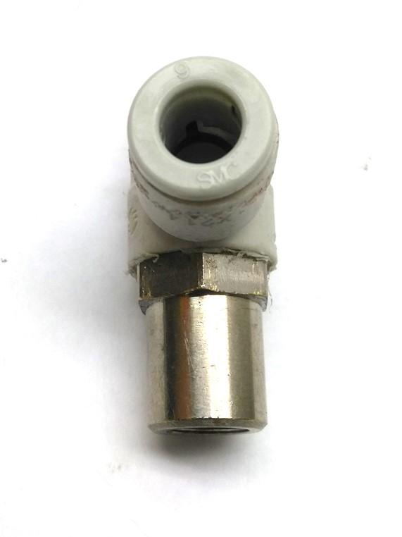 Used Lot of 3 SMC AS2201F-01-06S-X214 Tamper Proof Speed Control, 1/8" NPT, 9mm Hose