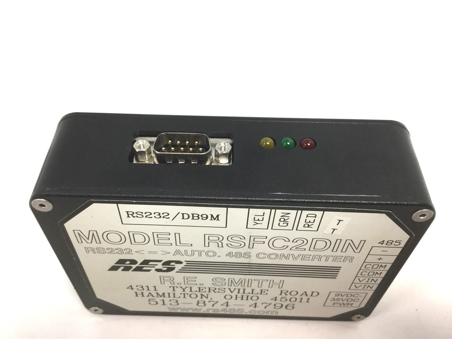 Used R.E.Smith RSFC2DIN RS232 to RS485 Asynchronous Converter RSFC24 Equivalent