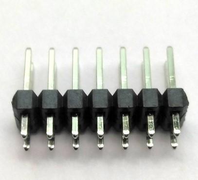 New Lot of 50 New AMP 640457-2 14-Pin Breakaway Headers, Spacing .1", 2 Rows, Tin
