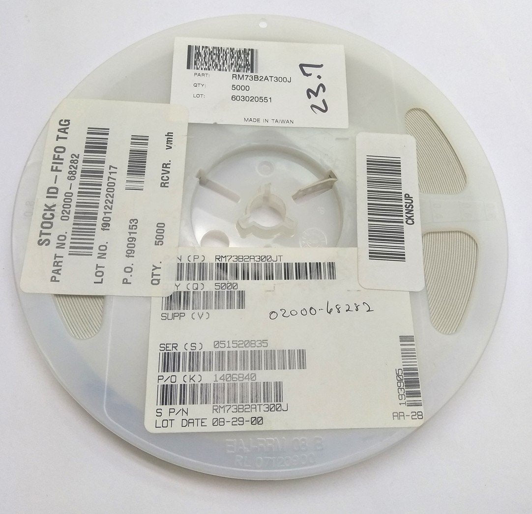 New Lot of 5000 KOA Speer RM73B2AT300J Thick Film Resistor .125W ±5% 30 Ohm 150V