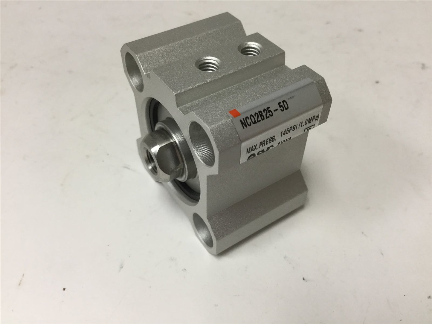 New SMC NCQ2B25-5D Compact Cylinder, Bore: 25mm, Stroke: 5mm, Pressure: 145psi