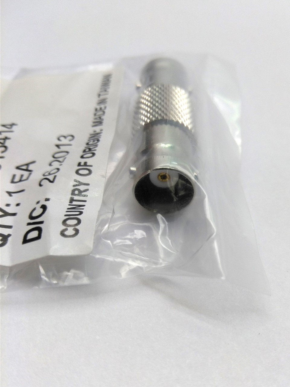 New Lot of 8 Multicomp SPC15414 RF/Coaxial Straight Adapter, Female to Female