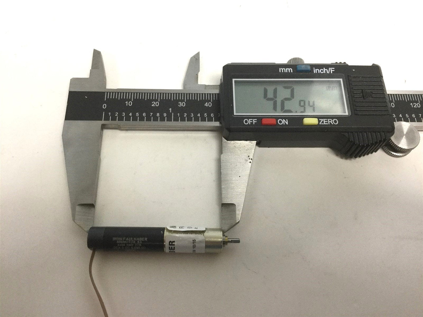 New Micromo 0824D012BIEM3 Servo Motor Ratio: 120:1 Shaft: 1.46mm 12V Length: 42.9mm