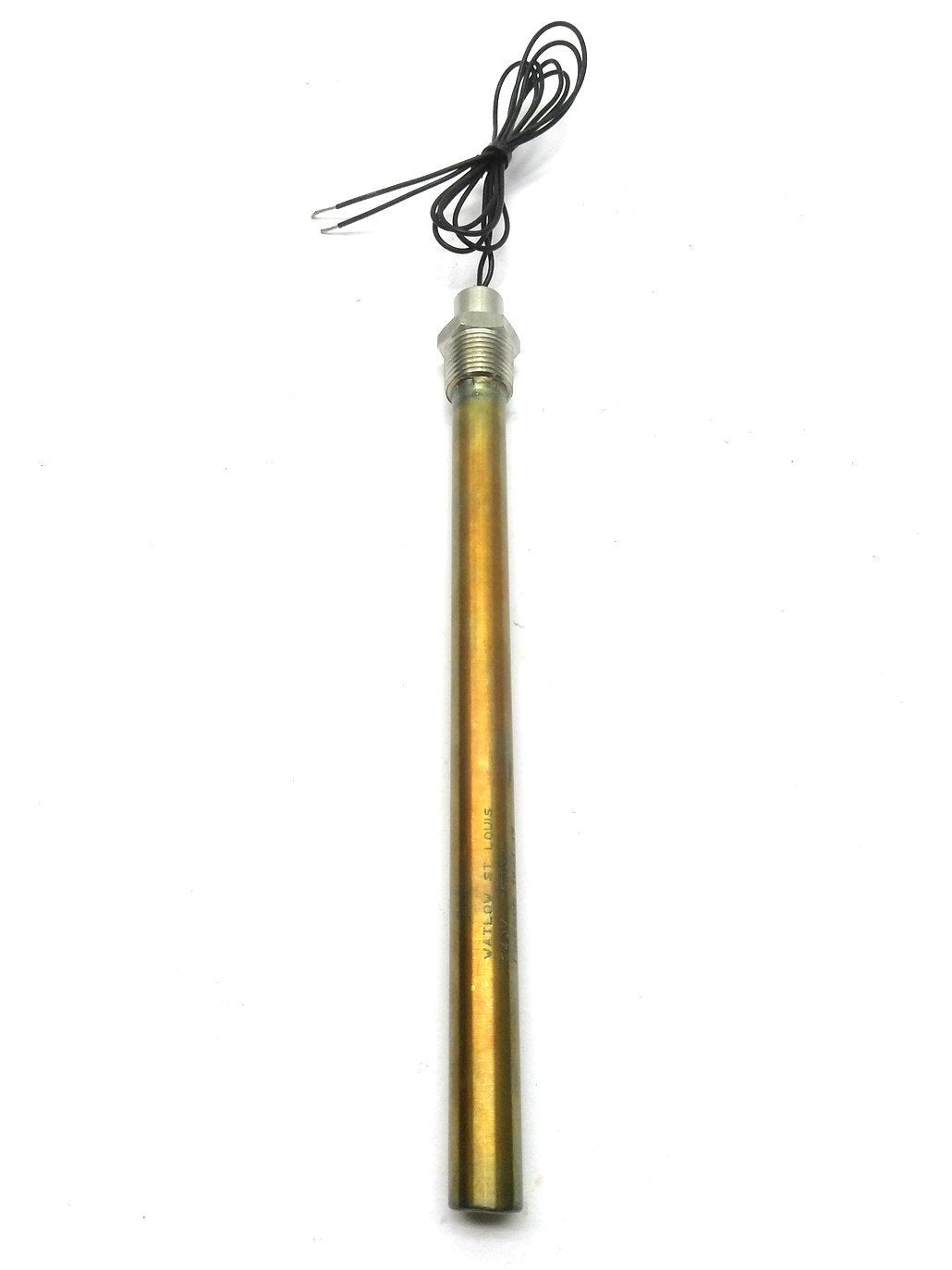 Used Watlow L9N-9287 Firerod Cartridge Heater, 1/2" NPT, 9" Sheath, 1500W, 240V