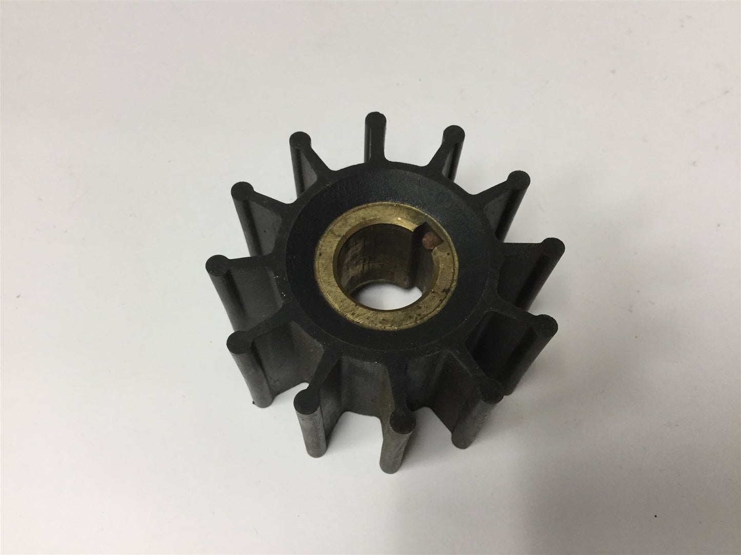 New Jabsco 4568-0003 Replacement Flexible Impeller, 12-Blade, OD: 2.25"