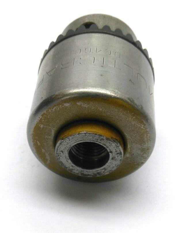 Used Jacobs Multi-Craft DC4G61 Drill Chuck 1/16-3/8" Capacity 3/8"-24 Mounting Thread