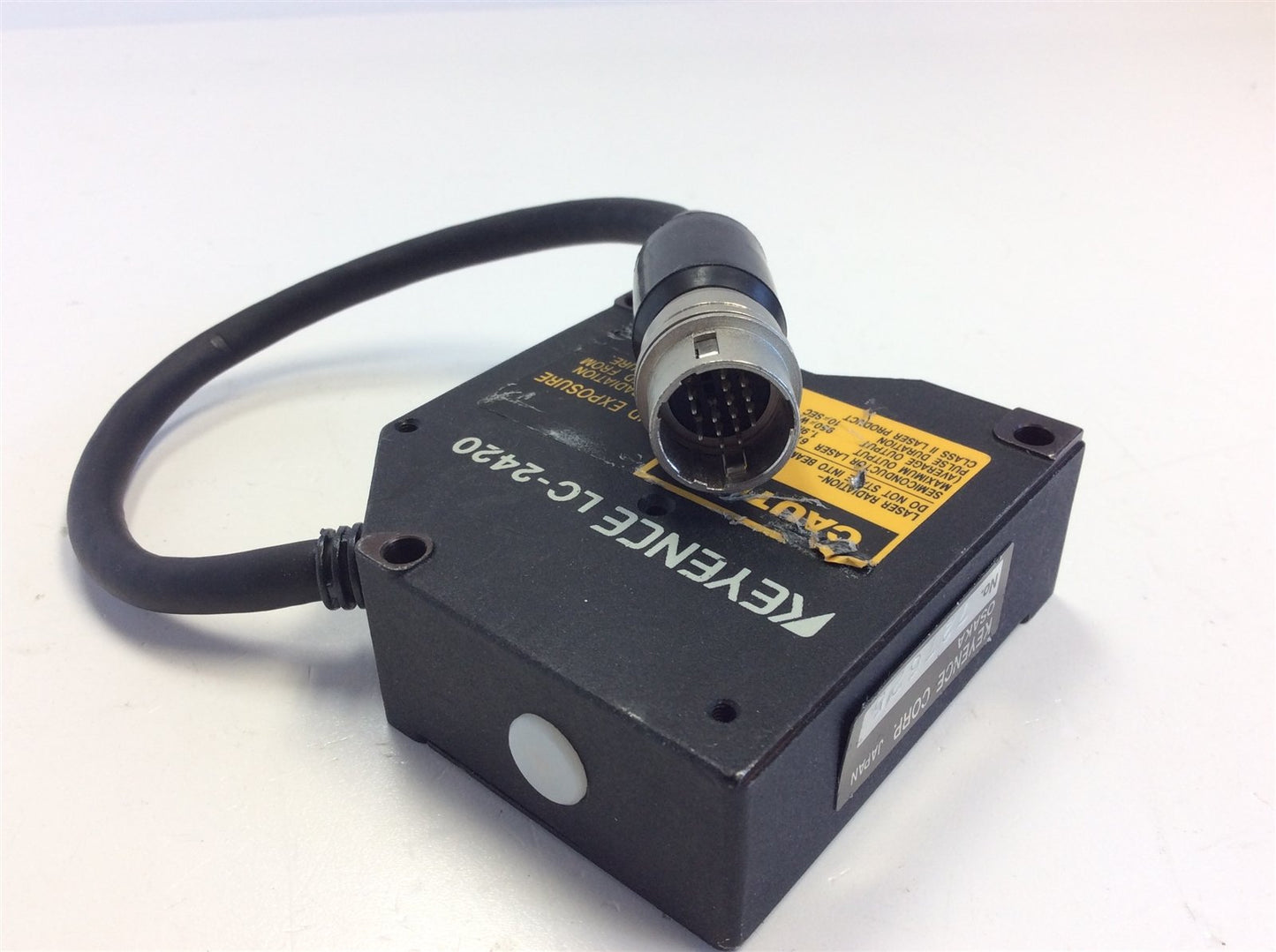 Used Keyence LC-2420 Reflective Laser Displacement Sensor 670nm 1.9mW *No Cable*