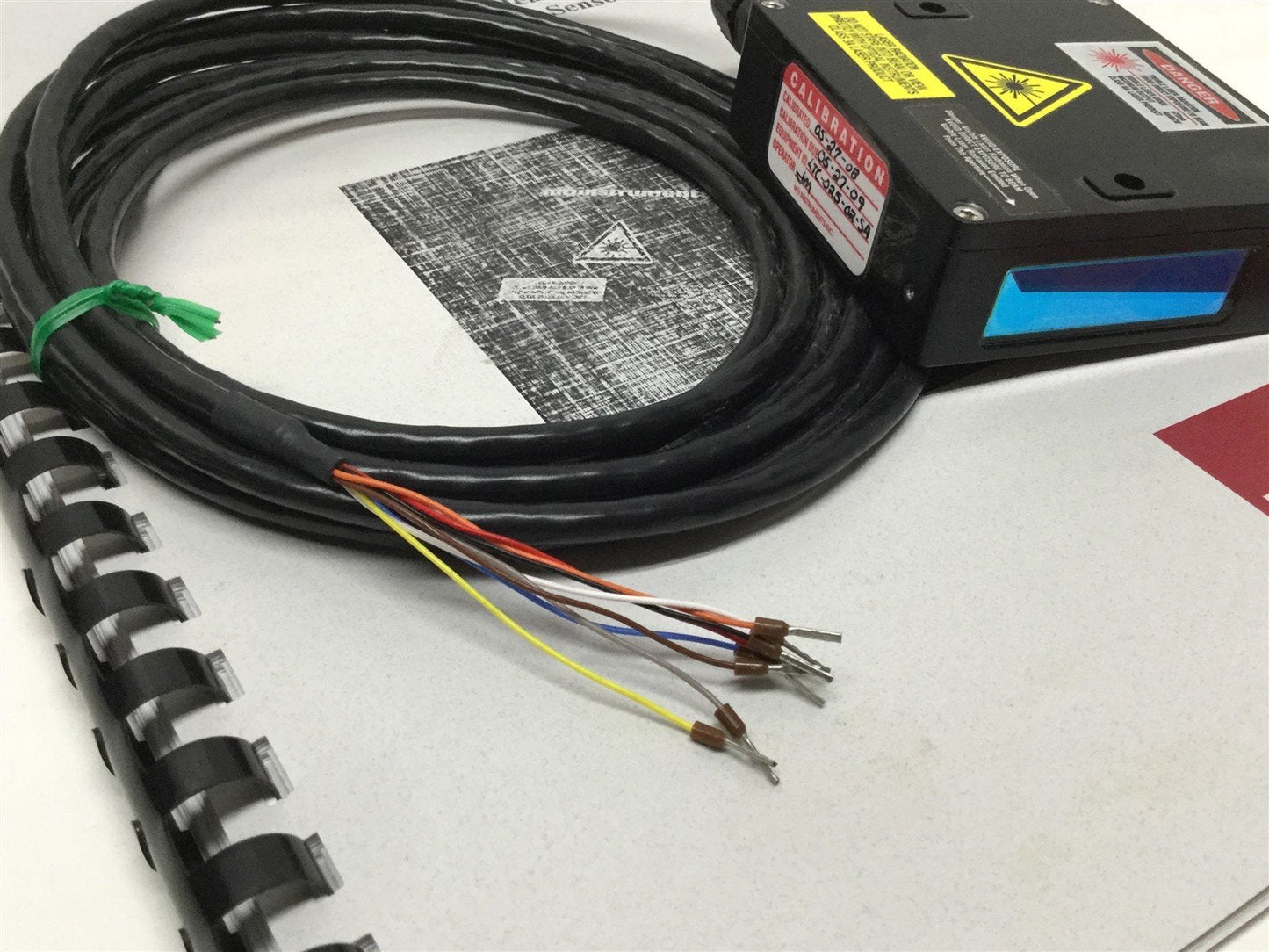 Used MTI LTC-025-02-SA Microtrak II Laser Triangulation Sensor Stand Alone Head, 1mm