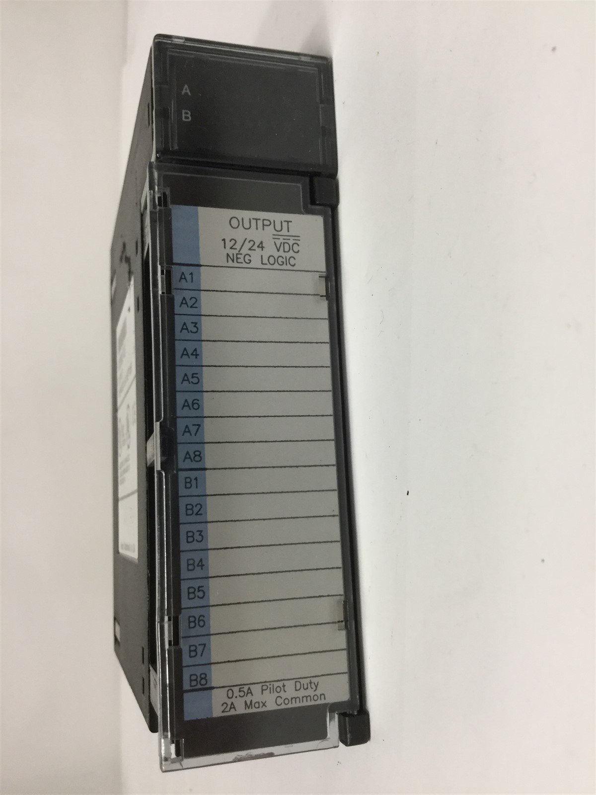 Used GE Fanuc IC693MDL741E Output Module, 16-Point NEG Logic, 12/24VDC 0.5A