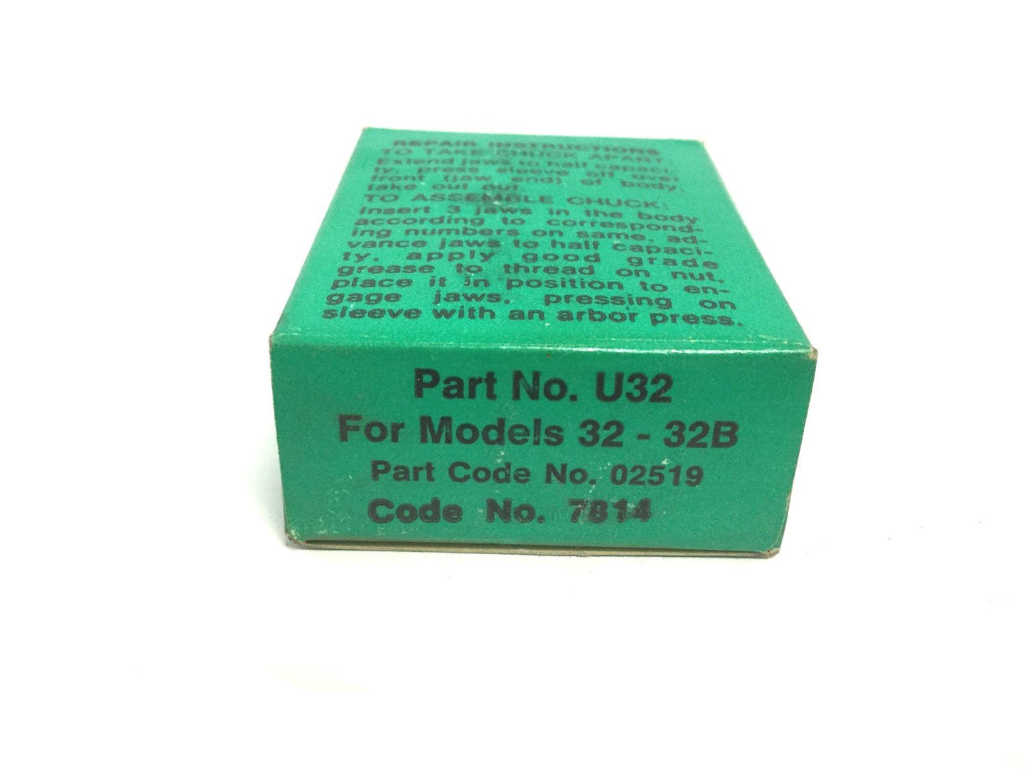 New Jacobs Multi-Craft U32 Jaws and Nut Chuck Rebuild Kit For 32-32B