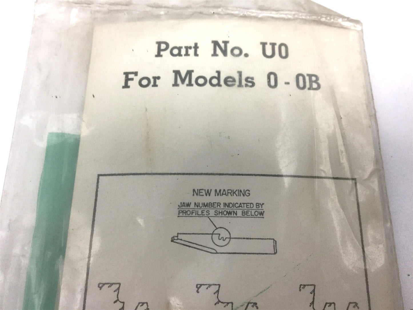 New Jacobs Multi-Craft U0 Jaws and Nut Chuck Rebuild Kit For 0-0B