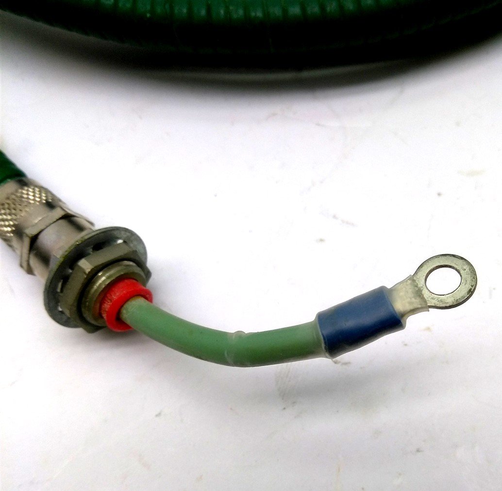 Used Meech 912 Circular Anti Static Bar, 30mm ID 73mm OD, 7kV, 0.15 millijoules, 2m