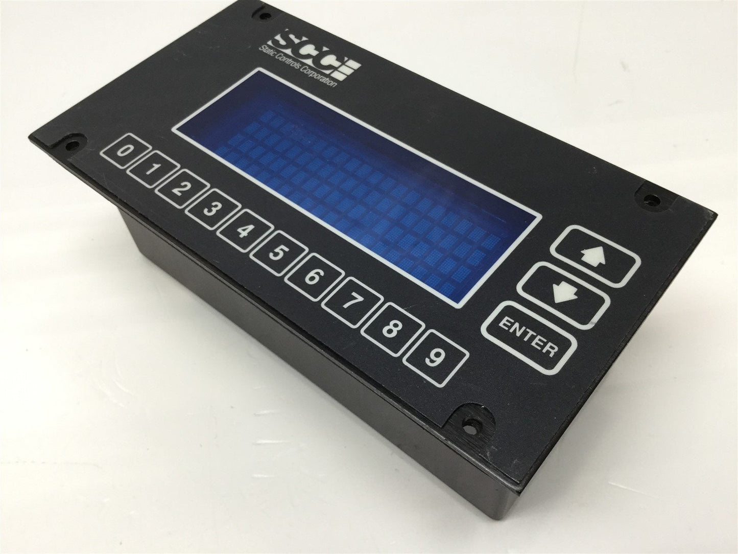 Used SCC 1080-S2-13-32-X-OM 4x20 Operator Interface 12VDC RS-232 4x20 Characters