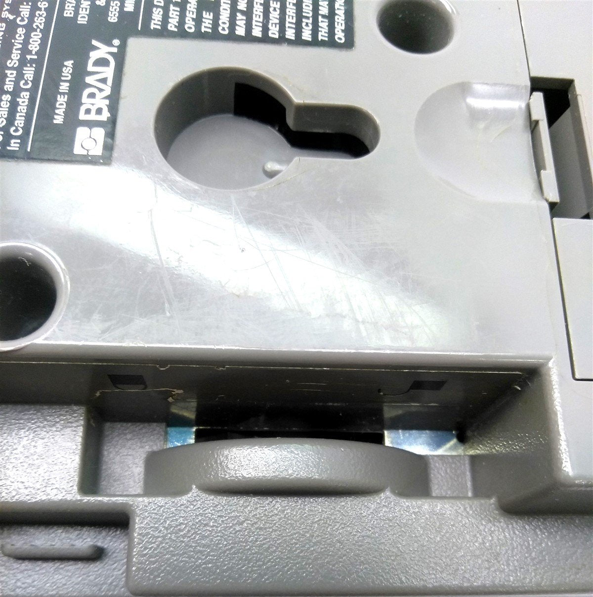 Used Brady TLS PC LINK Thermal Label Printer *No Label Cutter & Broken Ribbon Lever*