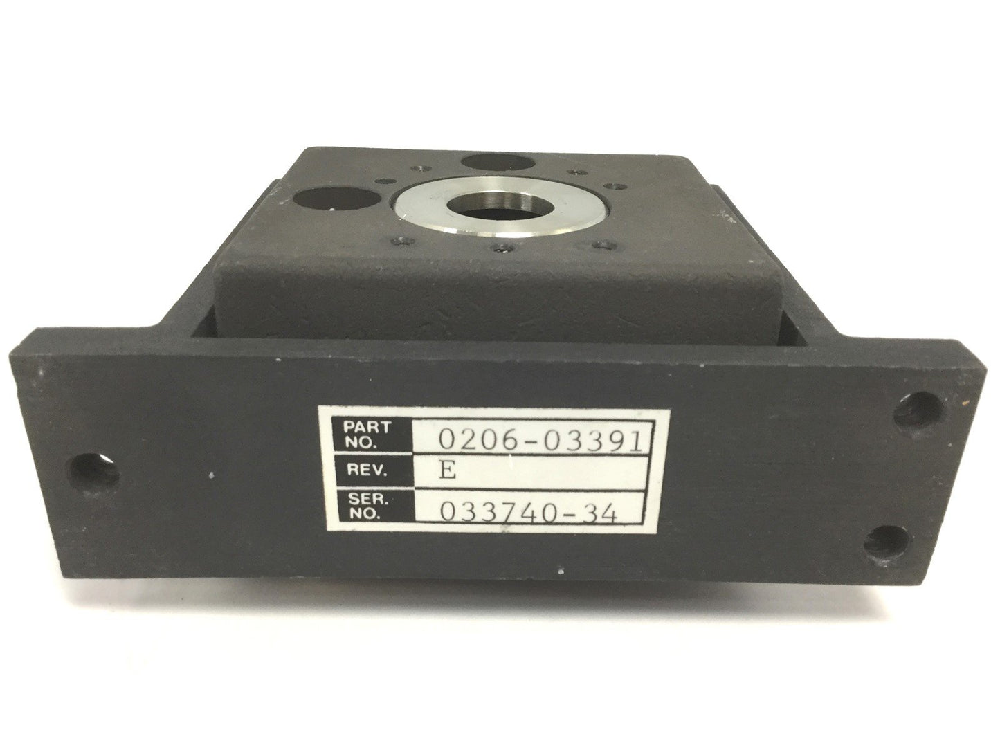 Used Control Laser 0206-03391 Rev E Bench/Rail Mounted Aperture