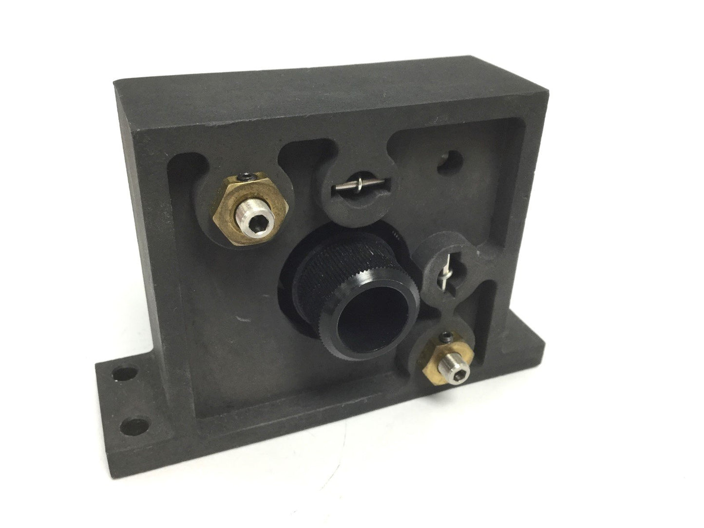 Used Control Laser 0206-03391 Rev E Bench/Rail Mounted Aperture W/ Filter Lens