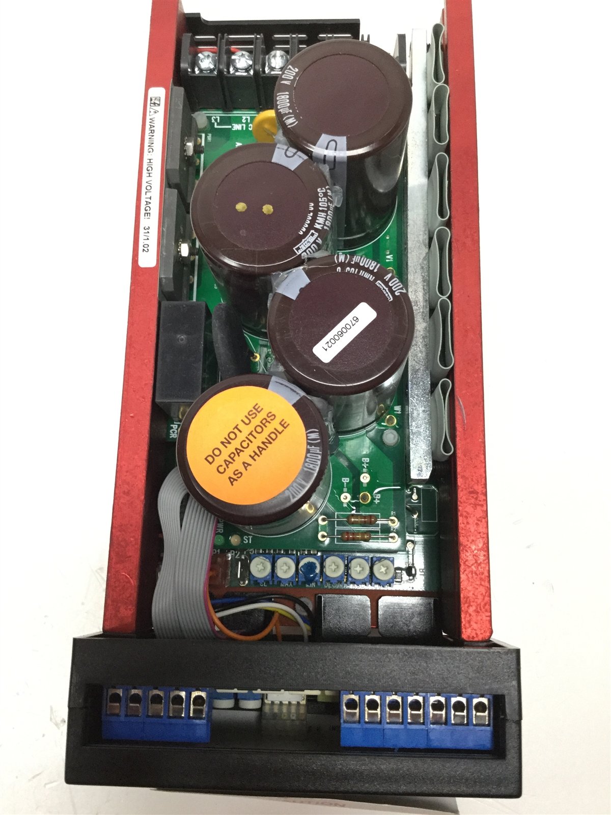 Used Baldor BMC2A09 Adjustable Speed Brushless DC Motor Control Drive 208/230VAC, 3HP