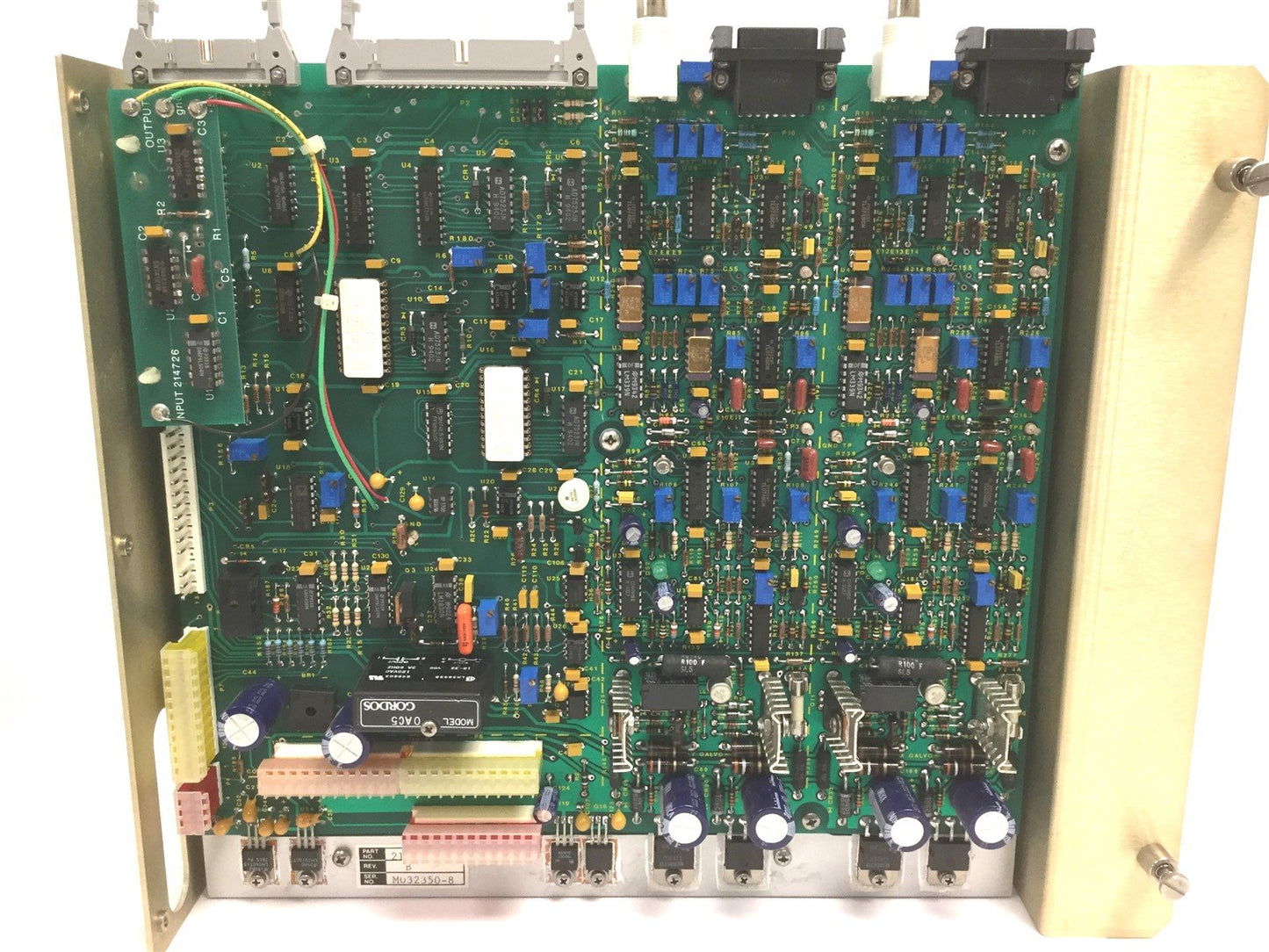 Used Control Laser Corporation 215657 Rev B Marking Laser Control Board