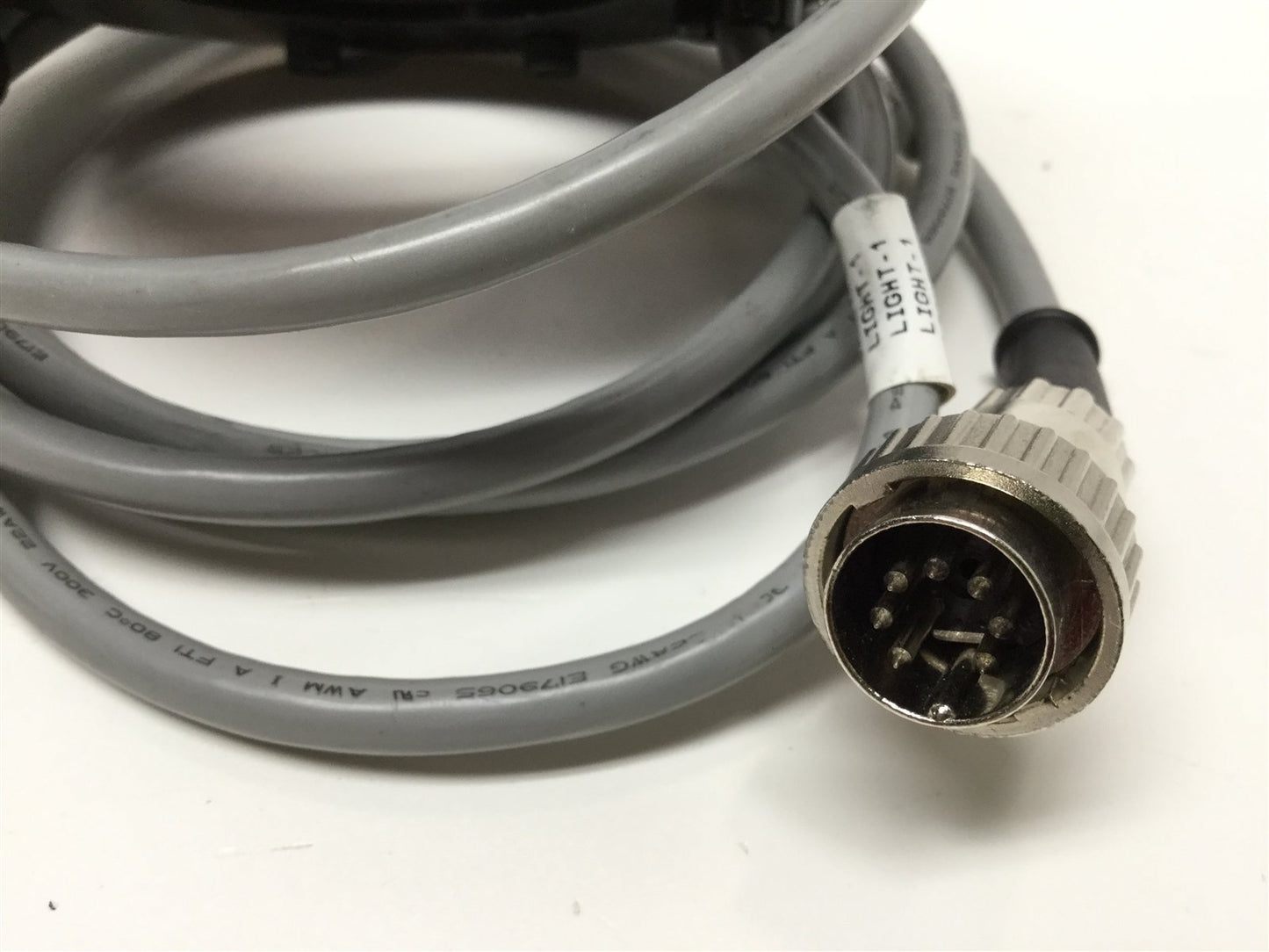 Used Advanced Illumination RL4260 Red LED Medium Aimed Bright Field Ring Light, 24VDC