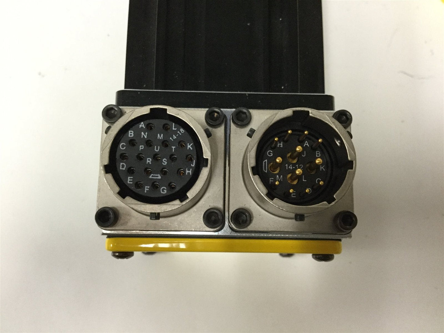 Used Parker CM233XR-116833 Servo Motor, Shaft Diameter: 3/8", Mount: NEMA 23