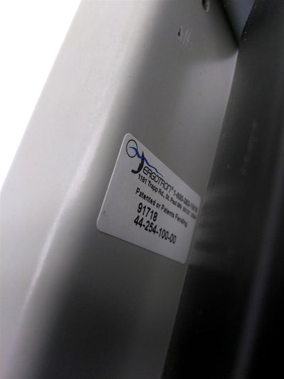 Used Ergotron 44-254-100 Monitor Mount Extender Arm, 18" inch, 18" x 2" x 6 1/4"