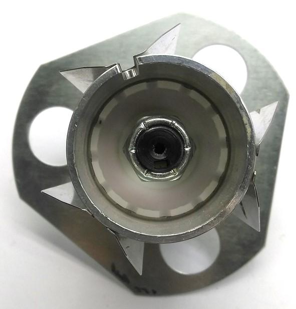 Used Zebra G40055RM Media Rewind Spindle /w Gear For 105SL