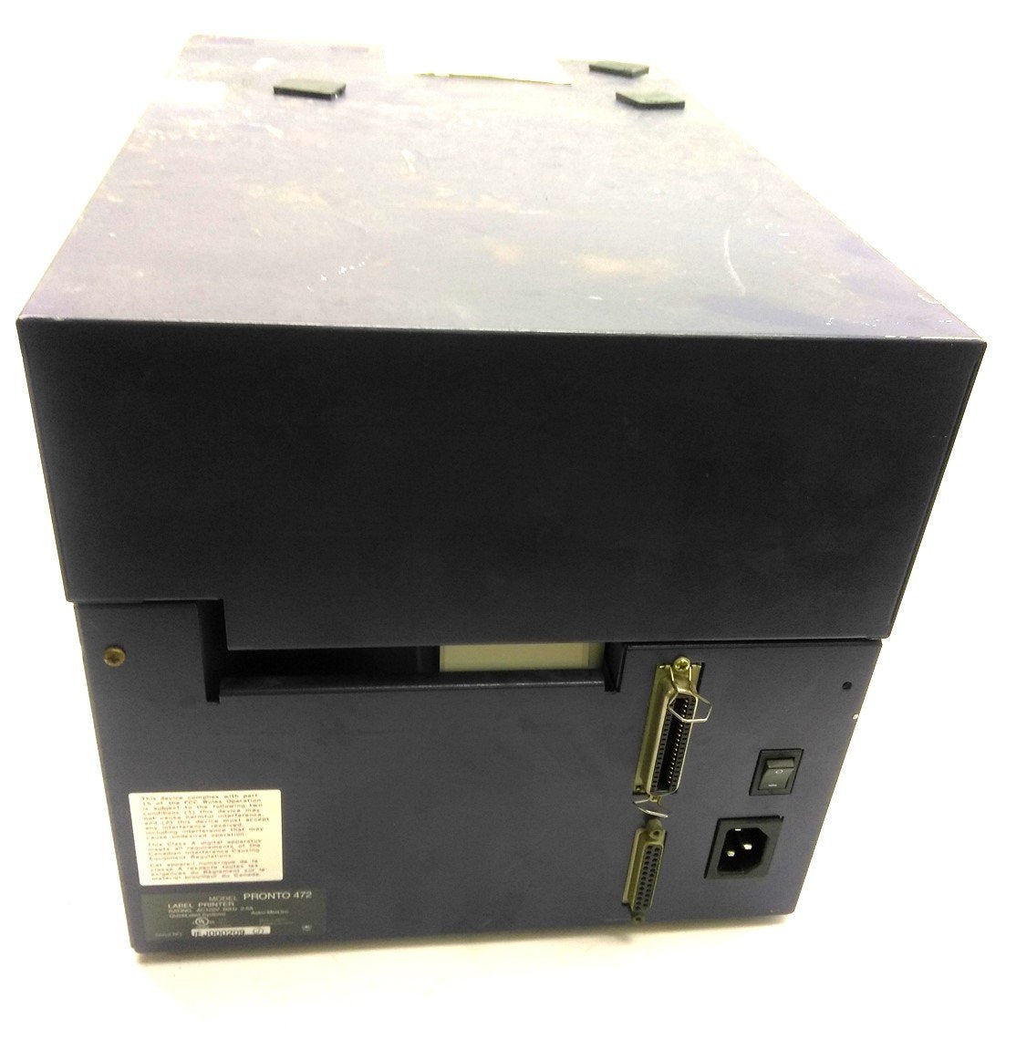For parts or not working QuickLabel Systems PRONTO 472 Barcode Printer, 2-7 IPS, 203 DPI *Bad Print Head*