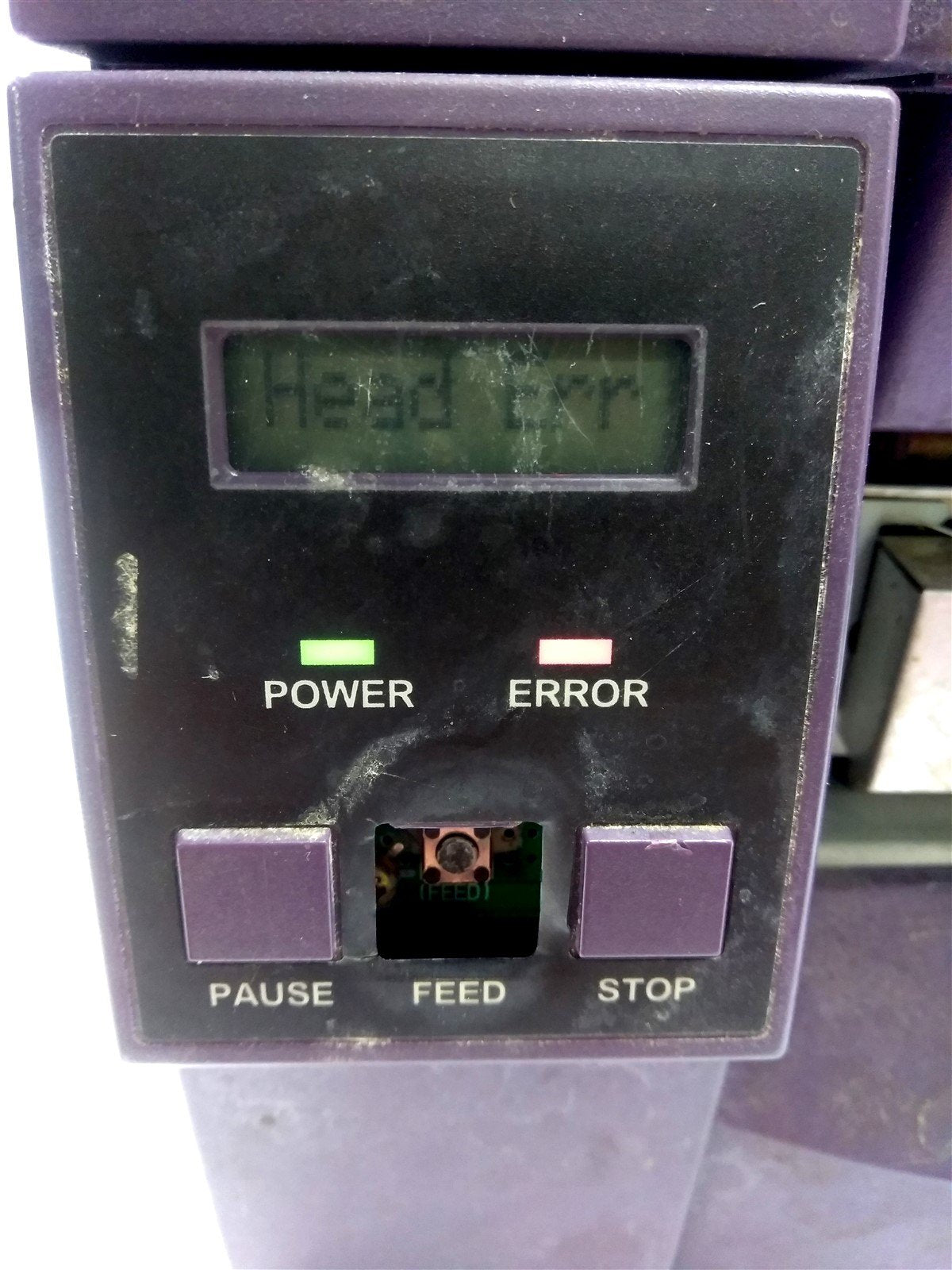 For parts or not working QuickLabel Systems PRONTO 472 Barcode Printer, 2-7 IPS, 203 DPI *Bad Print Head*
