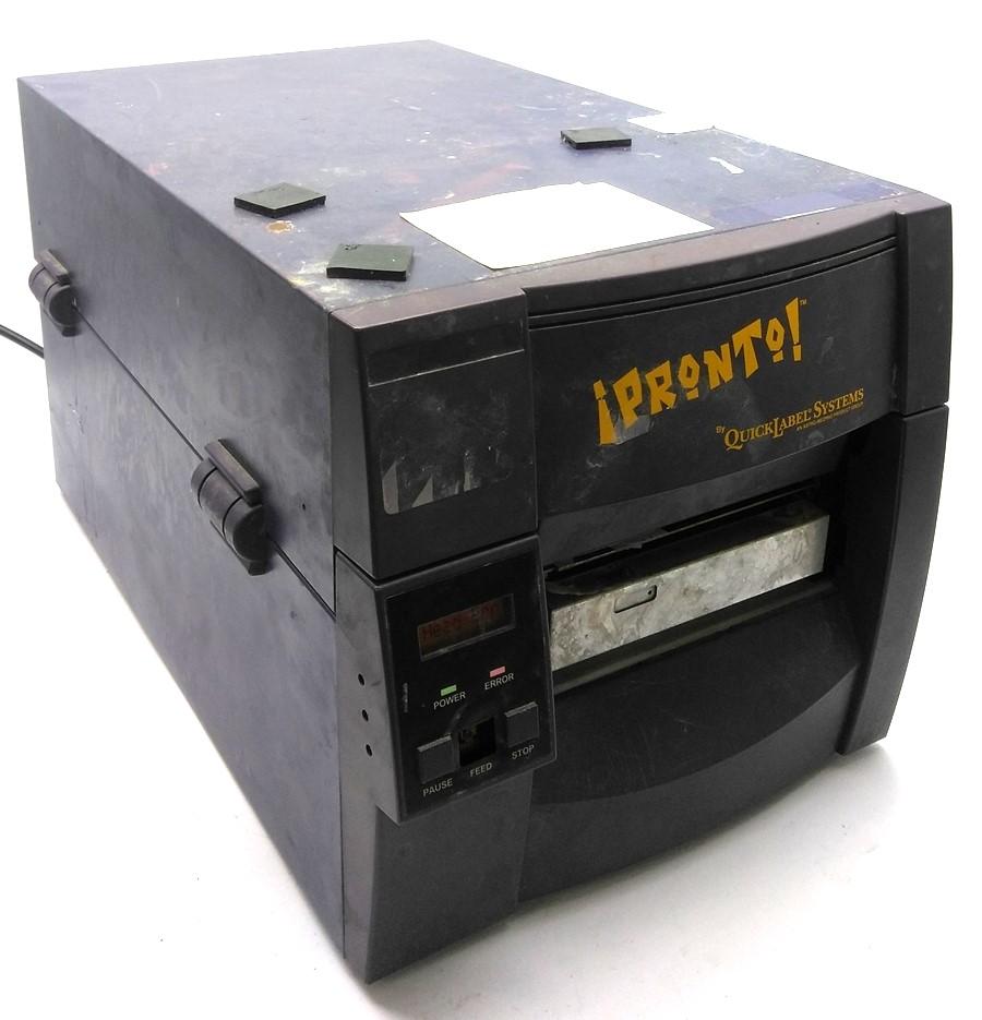 For parts or not working QuickLabel Systems PRONTO 472 Barcode Printer, 2-7 IPS, 203 DPI *Bad Print Head*