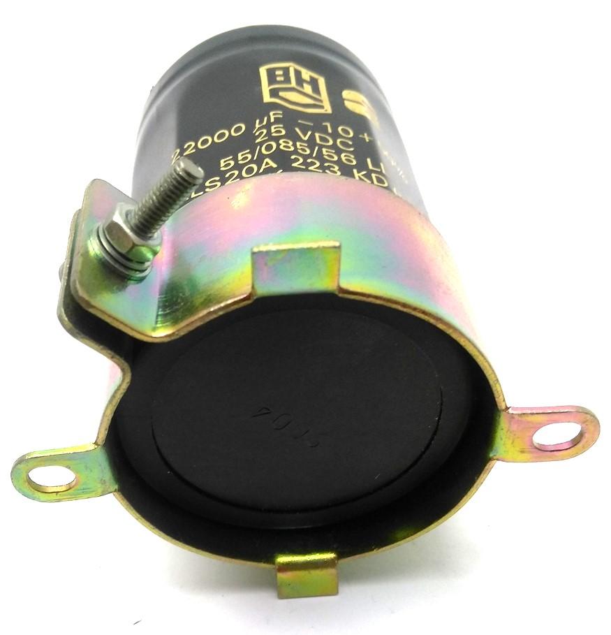 Used BHC ALS20A 223 KD 025 Capacitor 22000uF - 10 + 50%, 25VDC