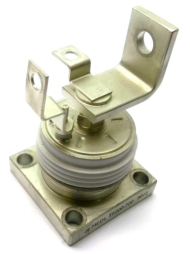 Used American Microsemiconductor TF200-700 Power Transistor Low Frequency NPN Bipolar