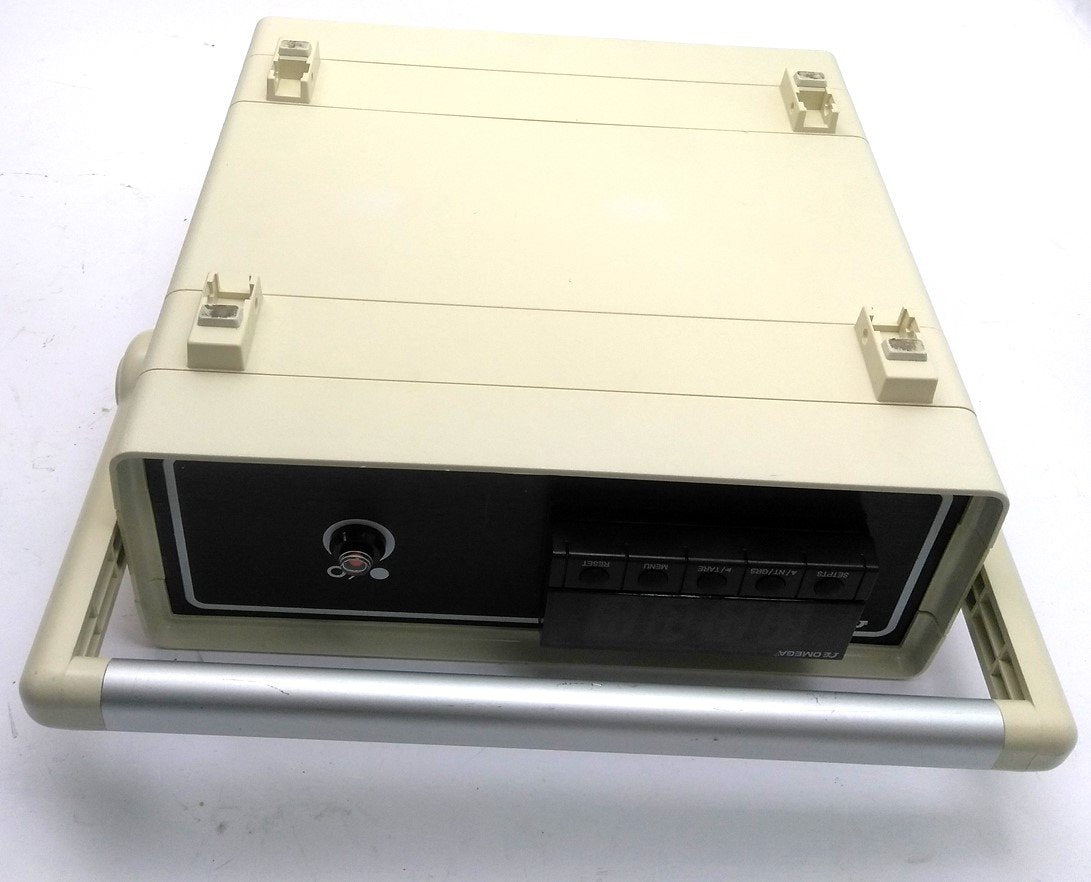 Used Omega MDS25B-S-100MV Strain Gauge Benchtop Meter 100mV 10VDC Adjustable Handle