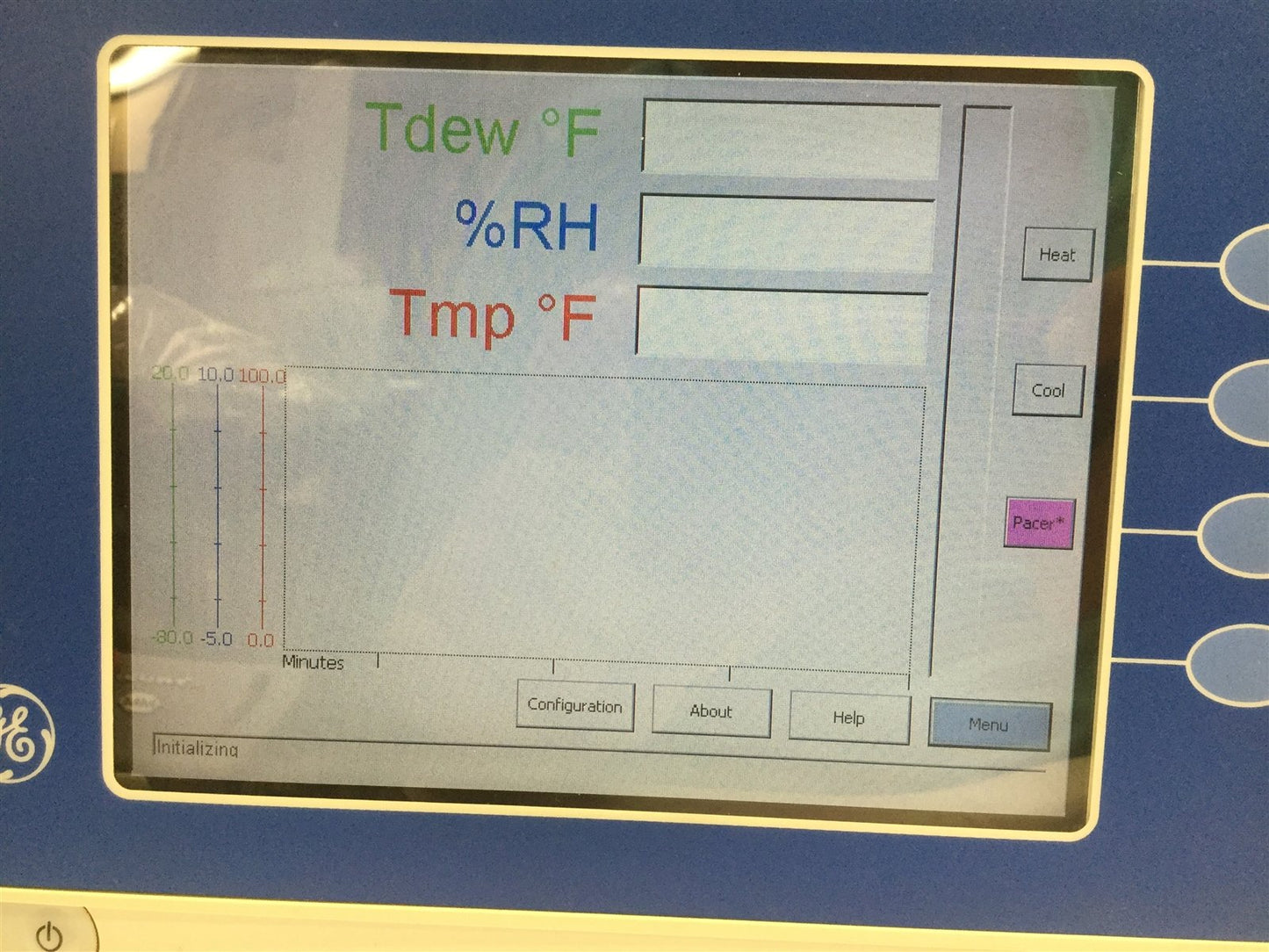 Used GE General Eastern A10AM1000 CE Optica Chilled Mirror Hygrometer 115/230 VAC