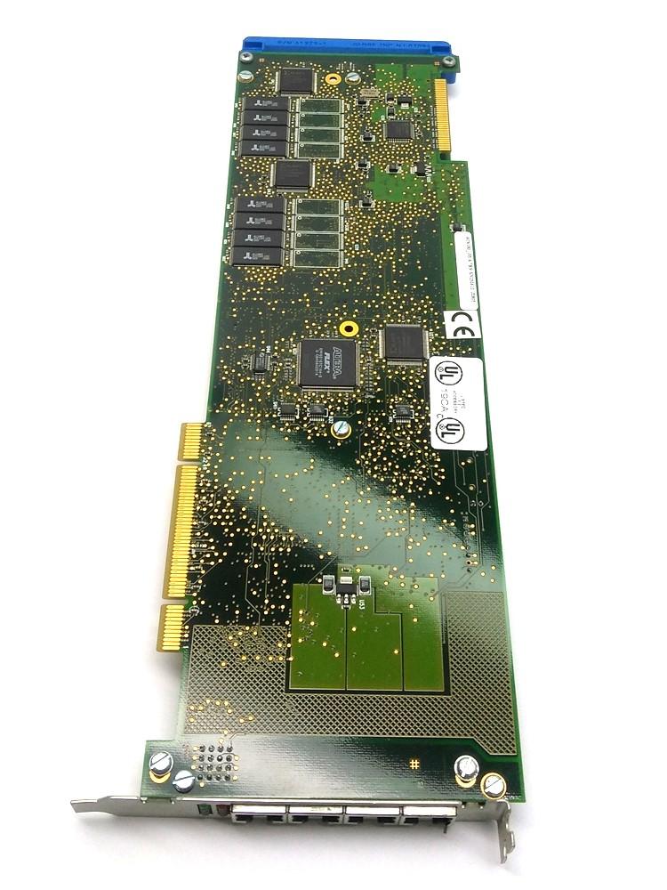 Used Aculab AC6190 Prosody X PCI Card 4x RJ45 w/ AC6311 PMX Module 2x AC6120 Daughter