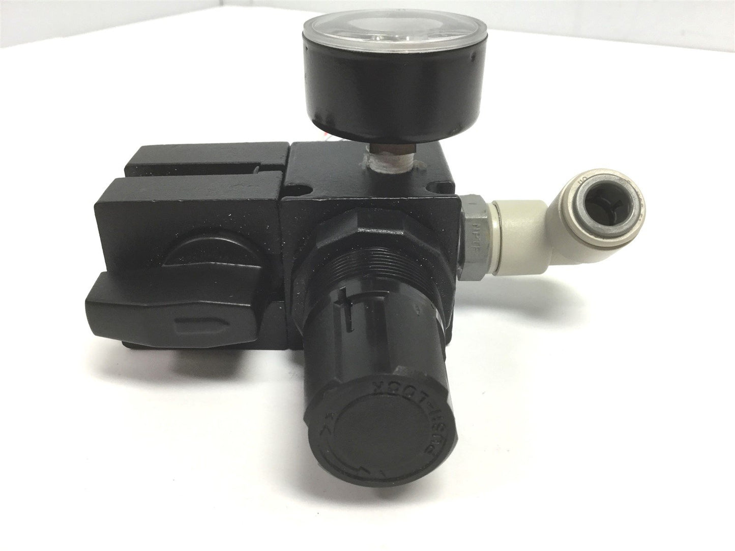 Used Watts B35-02AHCG Pneumatic Filter Regulator With Shut off Valve 10MM Fitting