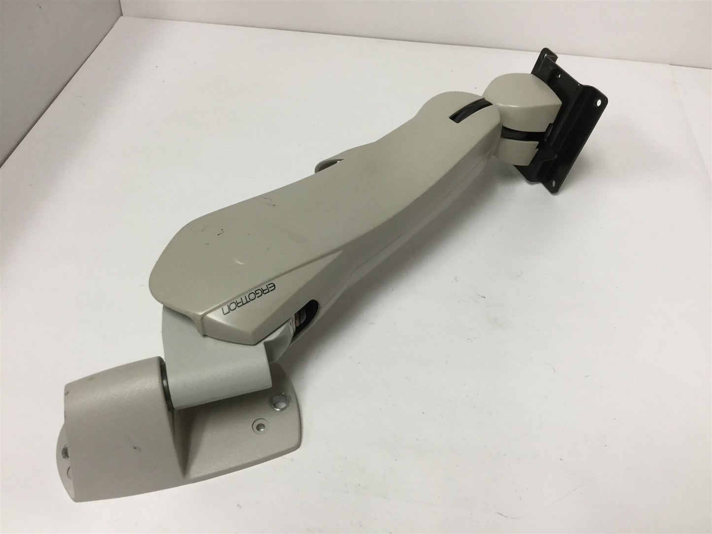 Used Ergotron 45-087-180 Flat Panel Monitor Arm, Vertical Wall Mount, 14", VESA 75mm