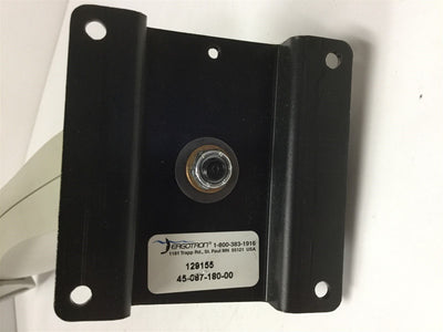 Used Ergotron 45-087-180 Flat Panel Monitor Arm, Vertical Wall Mount, 14", VESA 75mm