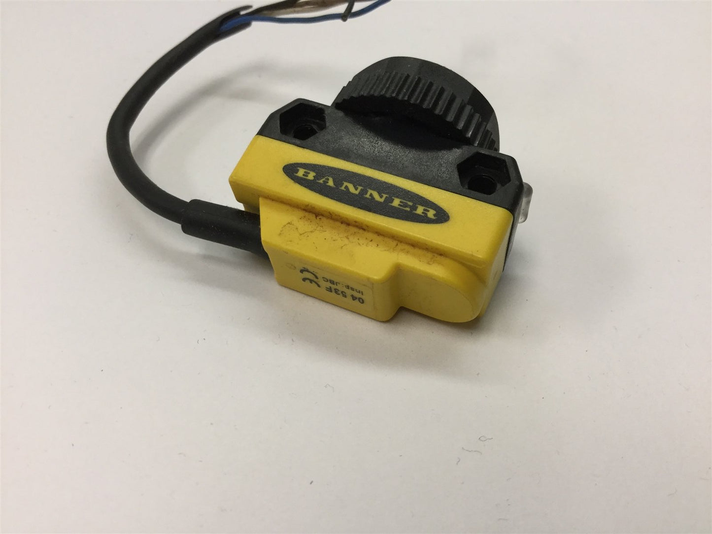 Used Banner QS186EQ Photoelectric Sensor Emitter, Voltage: 10-30VDC, Range: 20 Meters