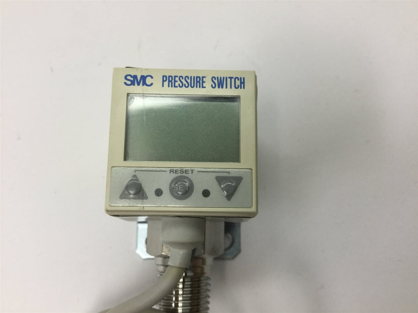Used SMC ISE5B-02-67L Pressure Switch, Pressure Rating: 1.5MPa Max, Output: PNP 80mA
