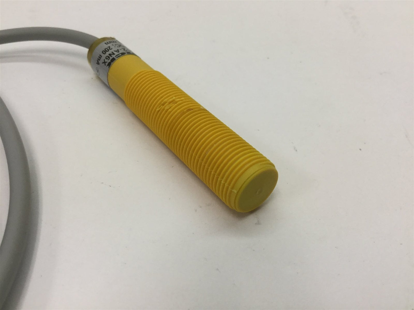 Used Turck BC3-S12-AN6X Capacitive Proximity Sensor, Range: 0.3-3mm, Power: 10-30VDC