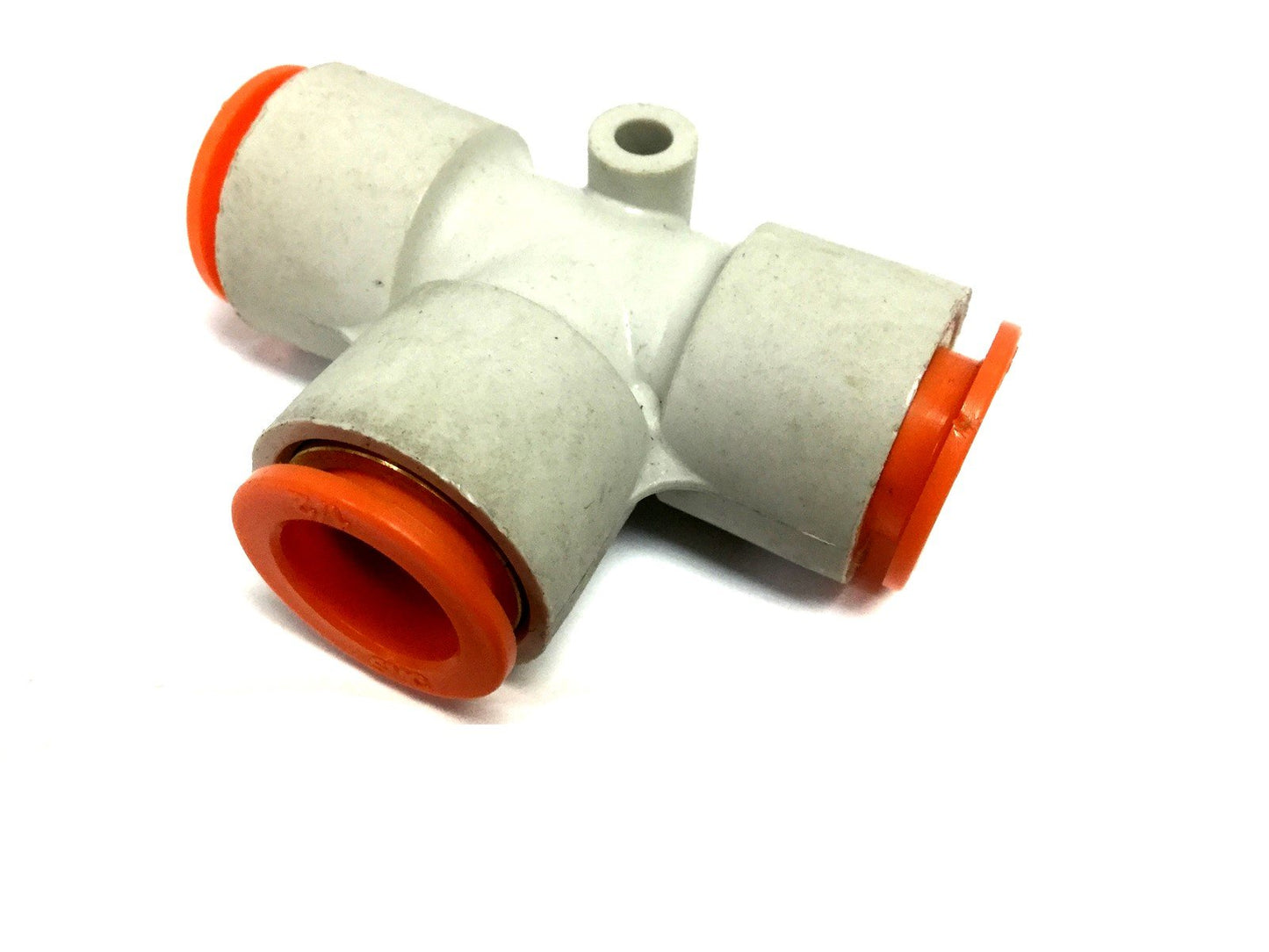 Used Lot of 15 SMC KQ2T13-00A Fitting Union Tee, 1/2" One Touch Tube Connections