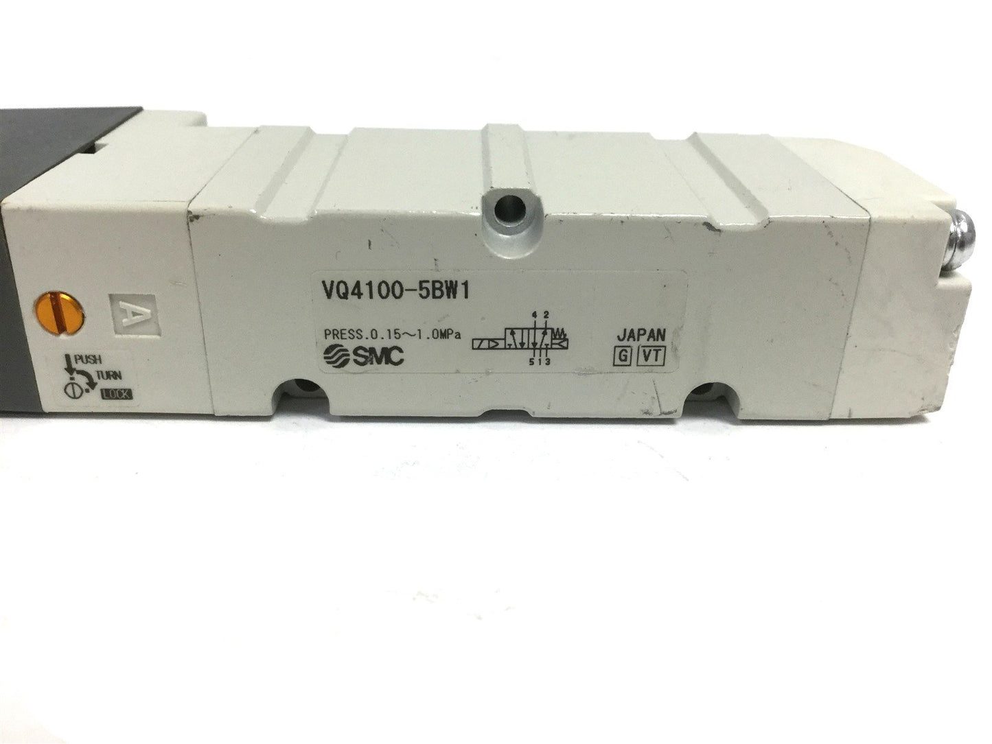 New SMC VQC4100-5BW1 Solenoid Valve, 2-Position 5-Ports Spring Return Voltage: 24VDC