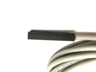 New SMC D-Y7BW Auto-Switch Cable Length: 10', Voltage: 24VDC Solid State 2-Color LED