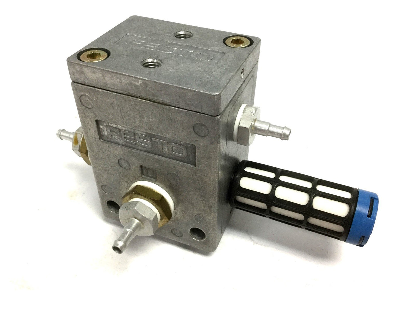 Used Festo VAK-1/4 Vacuum Generator, Ports: G1/4 BSPM, Vacuum: 1.5-10 Bar