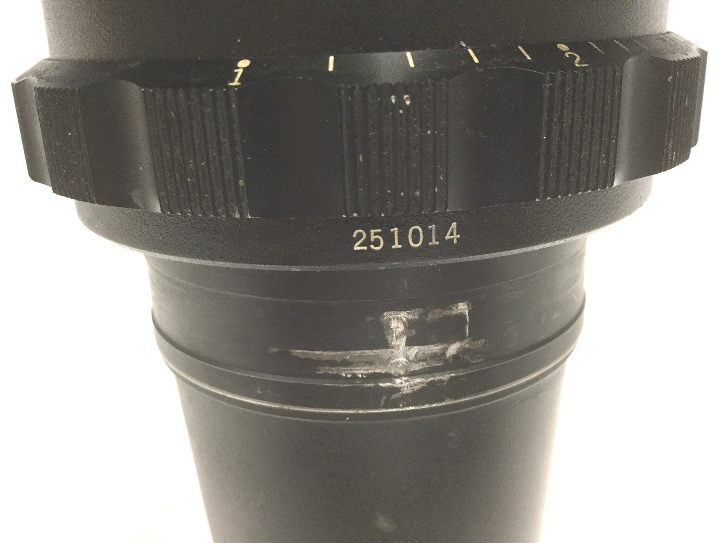 Used Olympus 251014 VMZ Stereozoom Microscope Head Mag: 1x-4x GWH10x23 & Nikon 10x/21
