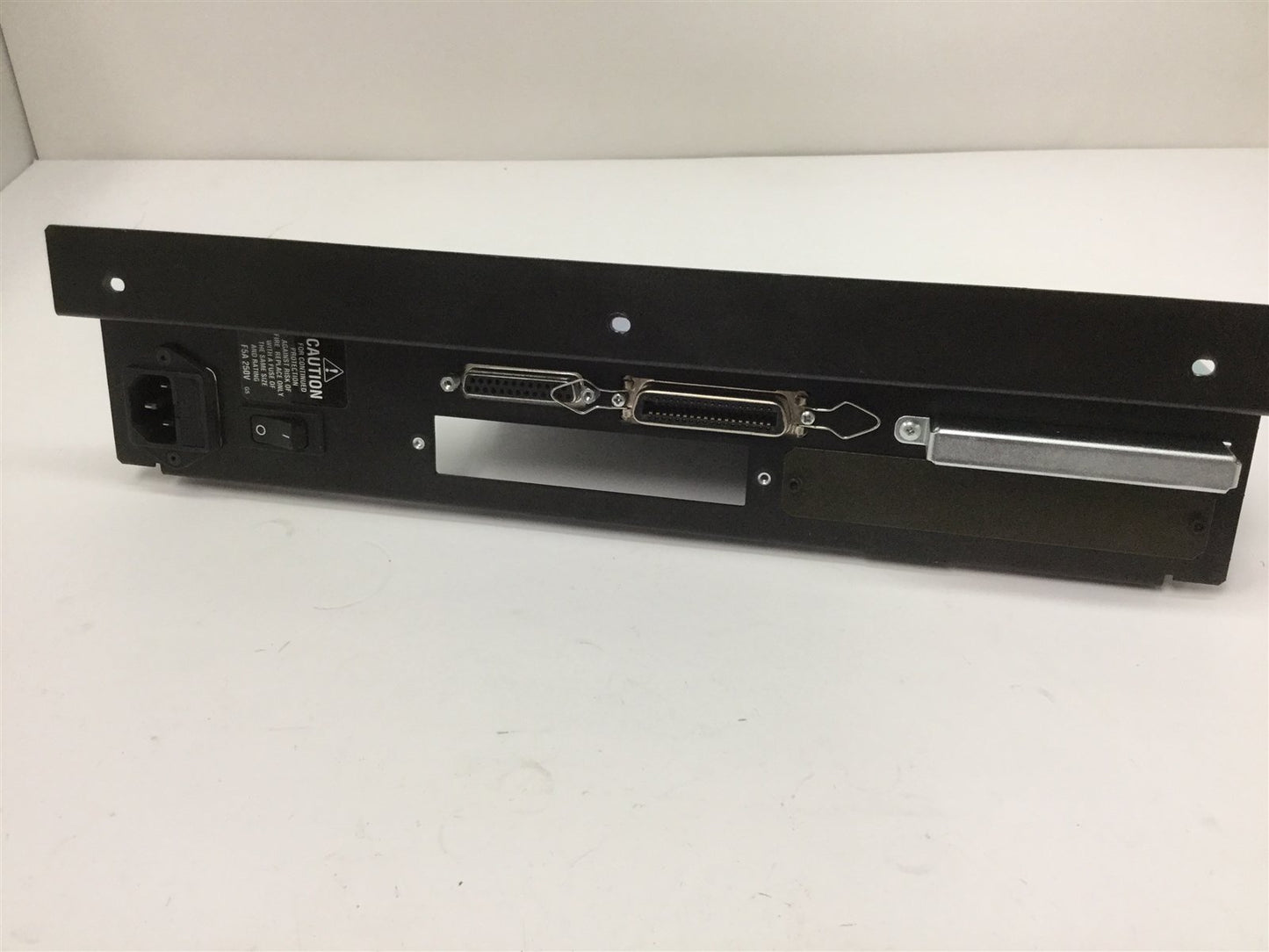Used Zebra 49700 Rev 3 Main Logic Board, W/ Back Panel, For 170Xi-II Thermal Printer