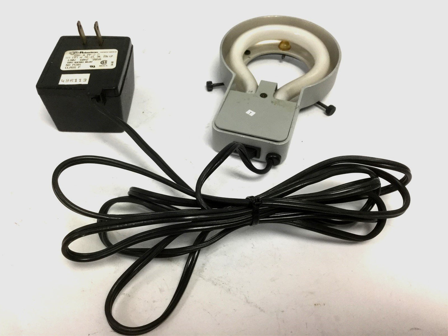 Used Techni-Quip TL-2 Techni Light-2 Fluorescent Microscope Ring Illuminator 115VAC