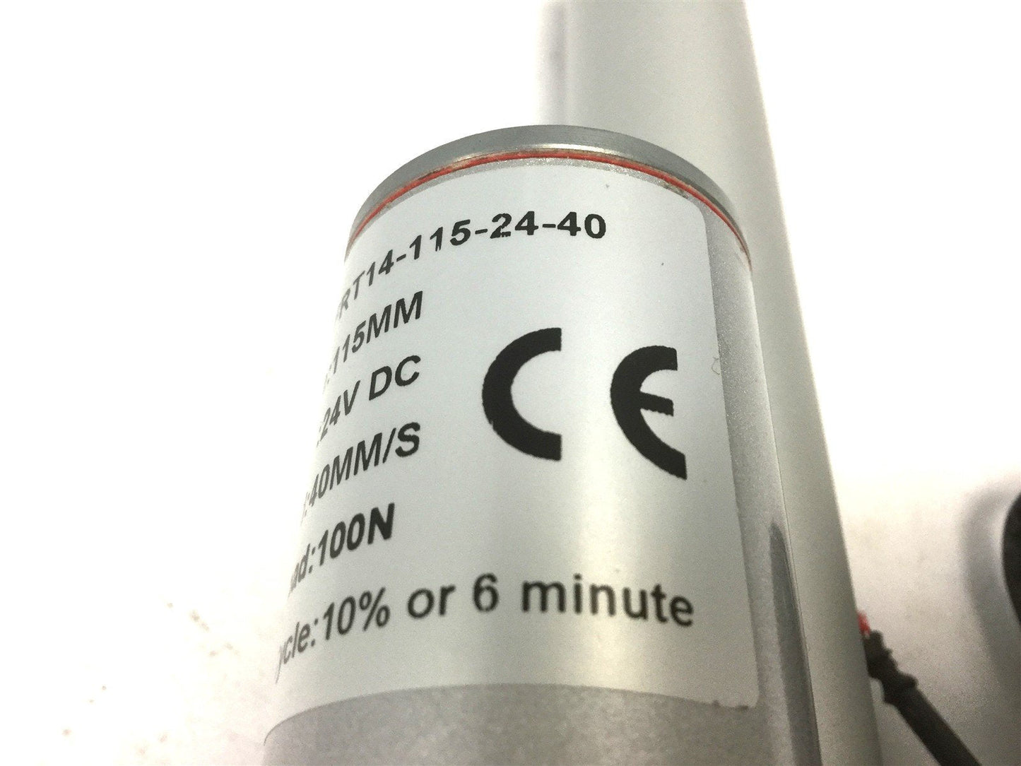 Used FRT14-115-24-40 Linear Actuator, Stroke: 115mm, 40mm/s Speed Max Load 100N 24VDC