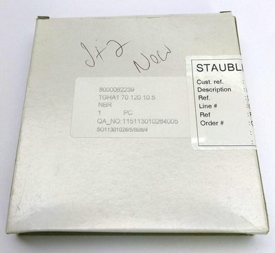New Staubli 8000062239 Lip Seal, ID: 70mm, OD: 120mm