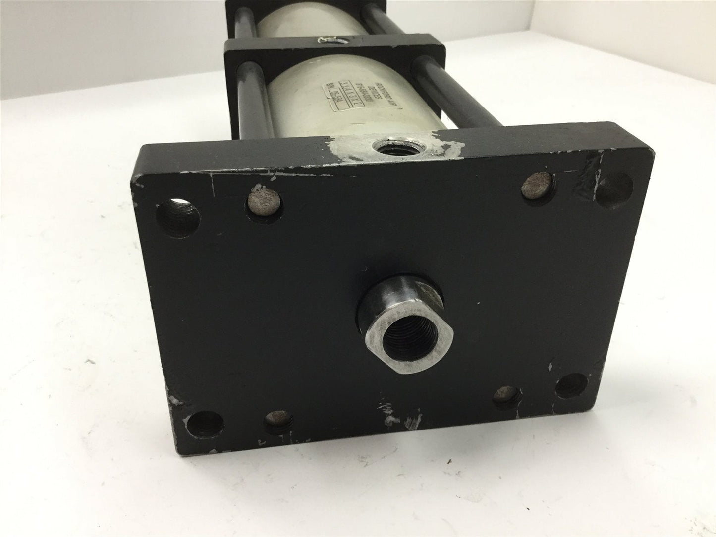 Used Rockford Air Devices Power Multiplier Cylinder, Bore: 3.25", Stroke: 3", 2-Stage